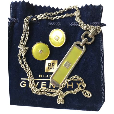 givenchy earrings|givenchy earrings and necklace.